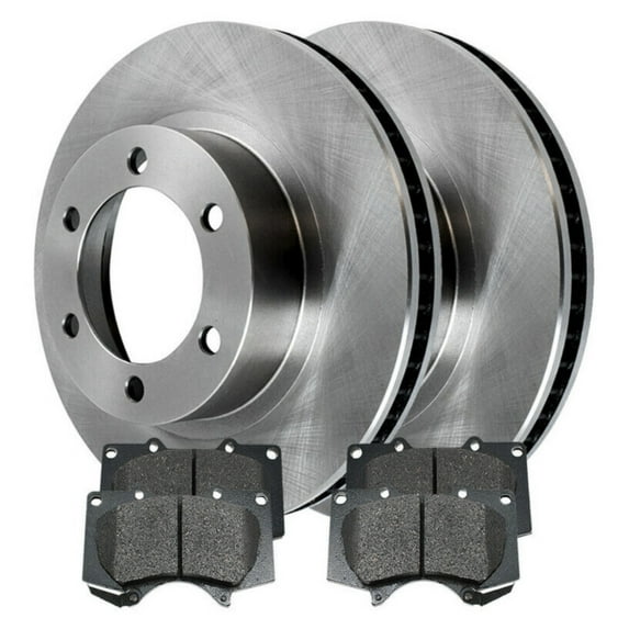 Geelife Front Brake Rotors & Pads For Toyota 4Runner FJ Cruiser Tacoma 4.0L V6