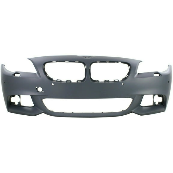 Geelife Front Bumper Cover For 11-13 BMW 528i 535i 550i Sedan w/ M Pkg/PDC Sensor Holes