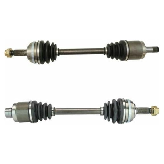 Geelife Front CV Axle Shaft Assembly Pair 2pc Set For Honda 97-01 Prelude Base Coupe