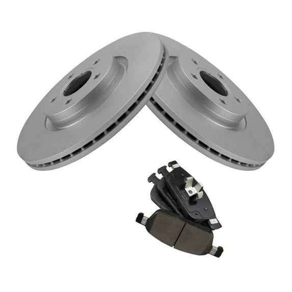 Geelife Front Ceramic Brake Pad & Coated Rotor Kit For 17-19 Ford Escape AWD