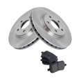 thumbnail image 1 of Geelife Front Ceramic Brake Pad & Disc Rotor Kit w/Chemicals for Malibu G5 G6 HHR, 1 of 8