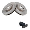 thumbnail image 1 of Geelife Front Ceramic Brake Pad & Rotor Kit for Lexus GS300 GS350 IS300 RC350 w/Fluids, 1 of 7