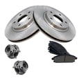 thumbnail image 1 of Geelife Front Ceramic Disc Brake Pad Rotor & Wheel Hub Bearing Kit w/Chemicals, 1 of 9