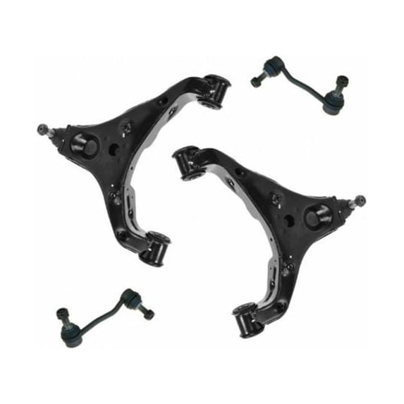 Geelife Front Control Arms Ball Joint Sway Bar Link 4Pc For Dodge Mercedes