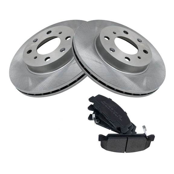 Geelife Front Disc Brake Pads & Rotors Kit for Honda Civic CRX Del Sol
