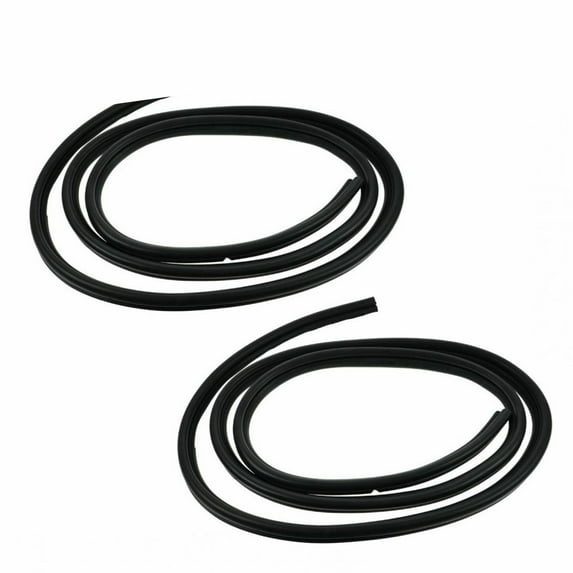Geelife Front Door Weatherstrip Weather Strip Seals Pair Set L/R For 97-04 Dodge Dakota