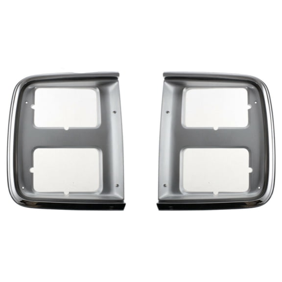 Geelife Front Head Bezel Left & Right Side For 1985-1991 GMC Chevrolet Van