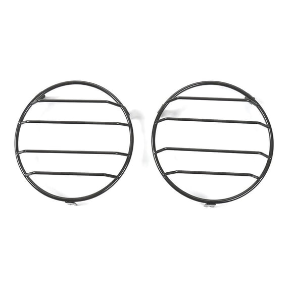 Geelife Front Headlight Lamp Guard Protector Cover Trim Metal