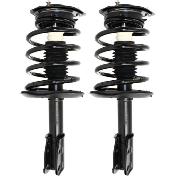 Geelife Front Loaded Quick Complete Strut Spring Mount Assembly Pair Set 2pc New