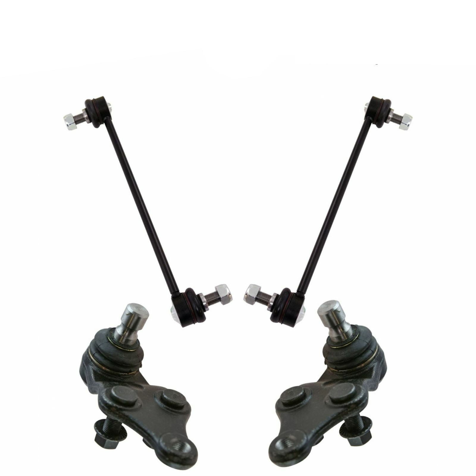 Geelife Front Lower Ball Joints & Sway Bar Suspension Kit 4pc For