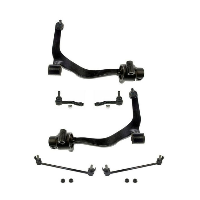 Geelife Front Lower Control Arms Sway Bars & Outer Tie Rods for