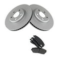 thumbnail image 1 of Geelife Front Metallic Brake Pads & G-Coated Rotor Kit for Chrysler Dodge, 1 of 7