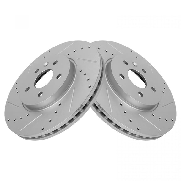 Geelife Front Performance Drilled Slotted Brake Rotor Set For Encore Sonic Trax
