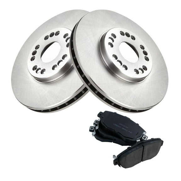 Geelife Front Posi Ceramic Brake Pad & Rotor Kit for Lexus GS IS SC