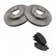 thumbnail image 1 of Geelife Front Posi Ceramic Brake Pads & Rotor Kit For 2012-2017 Hyundai Accent Kia Rio, 1 of 8