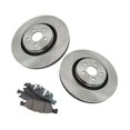 thumbnail image 1 of Geelife Front Posi Ceramic Disc Brake Pad & Rotor Kit Lincoln, 1 of 6