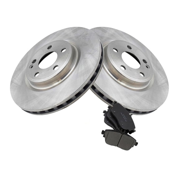 Geelife Front Posi Ceramic Disc Brake Pads & Rotors Kit for MB CLA250 GLA250