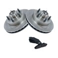 thumbnail image 1 of Geelife Front Posi Metallic Brake Pads & Rotors Kit For Ford Mazda WD w/ABS, 1 of 8
