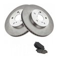 thumbnail image 1 of Geelife Front Posi Metallic Disc Brake Pad & Rotor Kit for Camry Sienna, 1 of 8