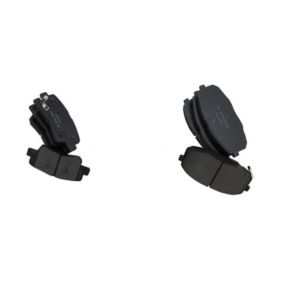 Geelife Front & Rear Ceramic Brake Pad Kit For 2014-2016 Kia Soul Hatchback w/Fluids