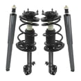 thumbnail image 1 of Geelife Front Rear Complete Loaded Strut Spring Assembly Shock Absorber Kit 4pc, 1 of 9