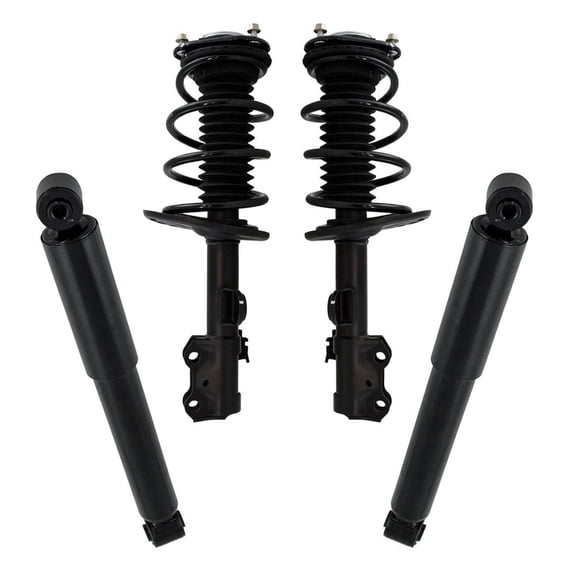 Geelife Front Rear Complete Quick Loaded Strut Spring Assembly Shock Absorber Kit