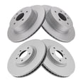 thumbnail image 1 of Geelife Front & Rear Disc Brake Coated Rotor Kit for Nissan Infiniti, 1 of 9