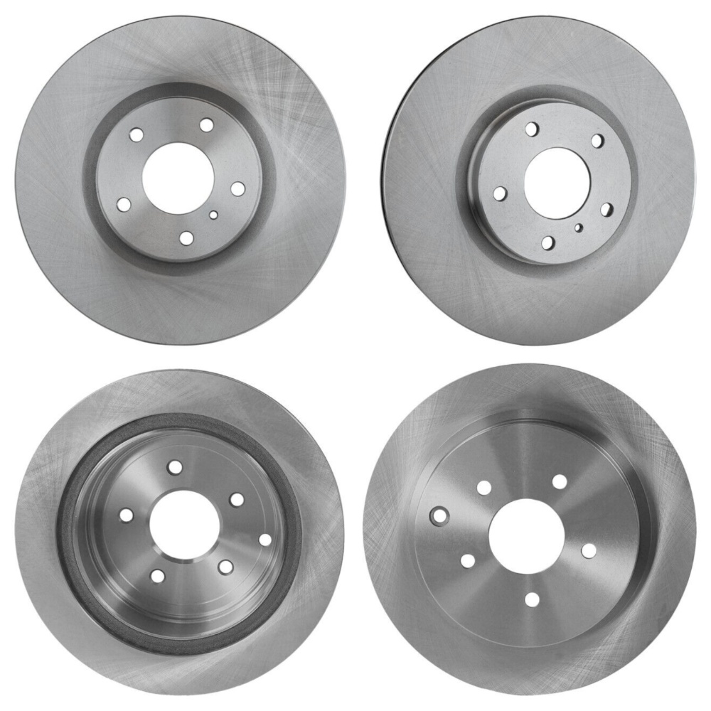 Geelife Front Rear Disc Brake Rotors For 2004-2014 Nissan Murano 2003 ...