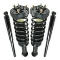 Geelife Front Rear Loaded Complete Strut Spring Assembly Shock Absorber ...