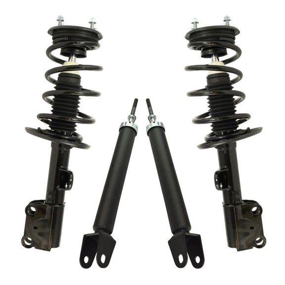Geelife Front Rear Loaded Strut Spring Assembly Shock Absorber 4pc Kit Flex