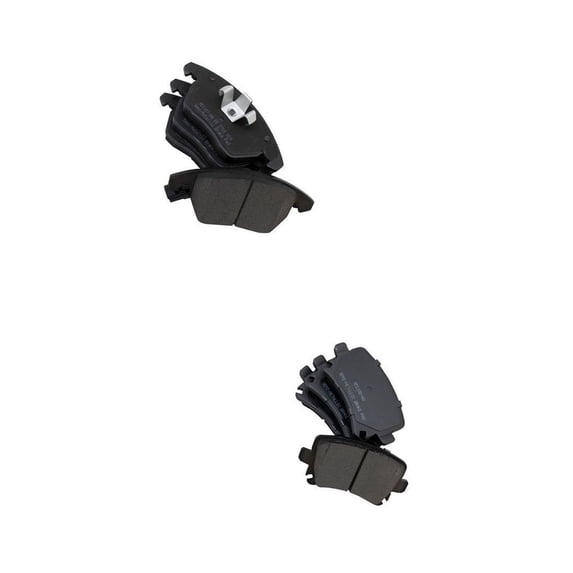 Geelife Front & Rear Posi Metallic Brake Pad Kit w/Chemicals for Audi Volkswagen VW