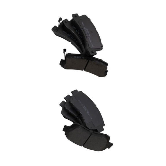 Geelife Front & Rear Semi-Metallic Disc Brake Pad Kit for Toyota Lexus