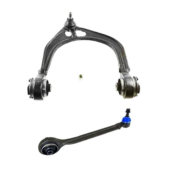 Geelife Front Right Upper and Lower Control Arms For Chrysler Dodge Rear Wheel Drive