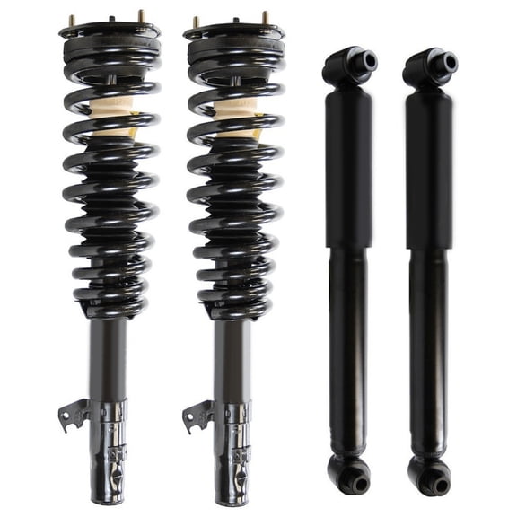 Geelife Front Struts Coil Springs & Rear Shocks Kit For 2003-2008 Mazda 6 i 6 i 2.3l 4L