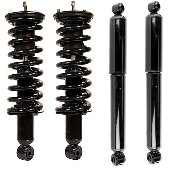 Geelife Front Struts Coil Springs & Rear Shocks Kit For 2005-2015 Xterra RWD