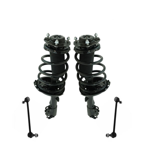 Geelife Front Suspension Kit Strut & Spring Assemblies with Sway Links For Lexus Toyota