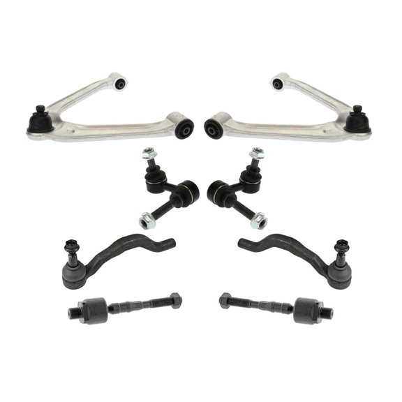 Geelife Front Upper Control Arms Tie Rods Sway Bar Links for Infiniti FX35 FX50 09-12
