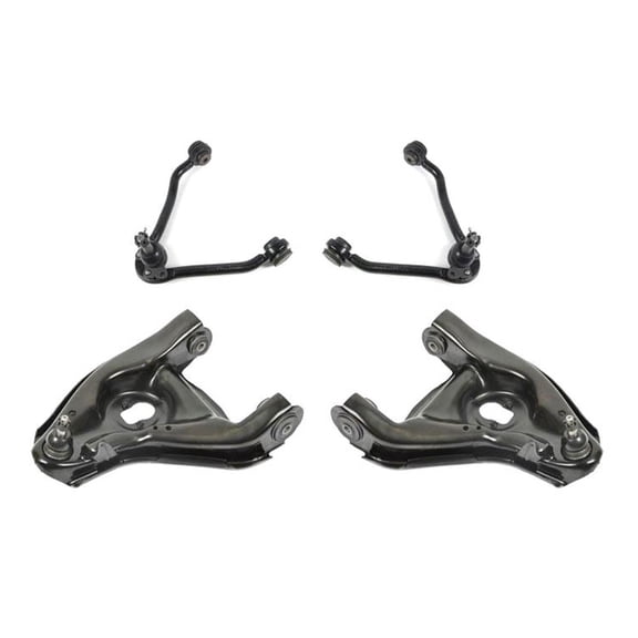 Geelife Front Upper & Lower Control Arms for Chevrolet & GMC 2500 3500 Rear Wheel Drive