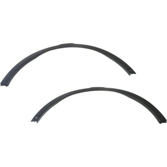 Geelife Front Wheel Arch Molding with Sensor Hole LH and RH For 12-17 Range Rover Evoque