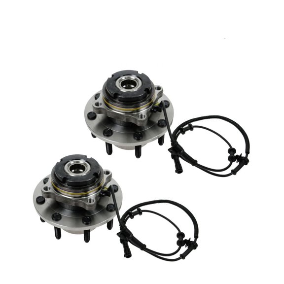 Geelife Front Wheel Hub & Bearing Assembly Pair Set for Super Duty Truck 4WD 4x4 ABS