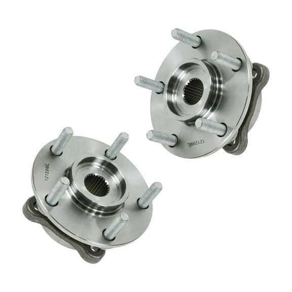 Geelife Front Wheel Hub & Bearing Pair Assembly Set For 3000GT Lancer Stealth Evo w/ AWD