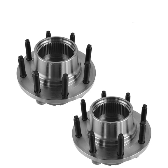 Geelife Front Wheel Hub & Bearing Pair Set For F250 F350 SuperDuty Super Duty 4WD 4x4