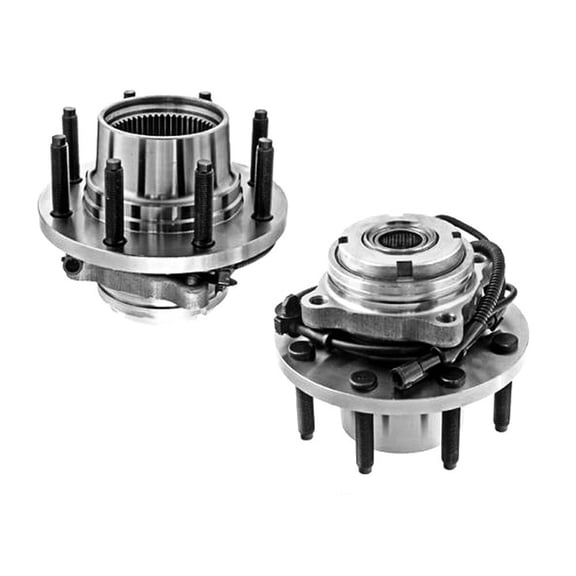 Geelife Front Wheel Hub Bearings 4WD ABS SRW EXCURSION & F350 F450 F550 SUPER-DUTY