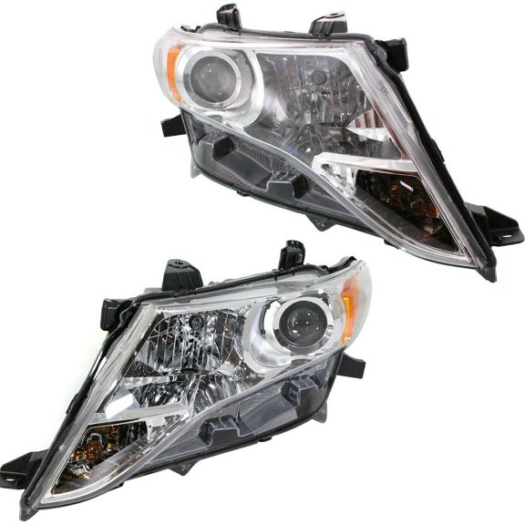 Geelife Halogen Headlight Headlamp Head Light Lamp Pair Set For 2009-2016 Venza