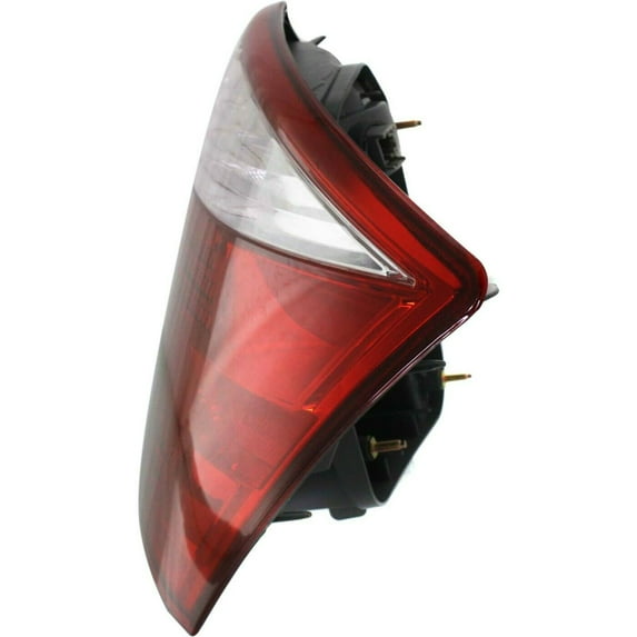 Geelife Halogen Tail Light For Honda 2008-2010 Accord Coupe Right Clear/Red w/ Bulbs