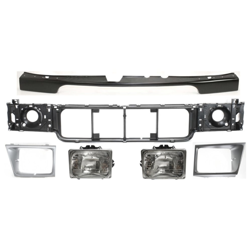 Geelife Header Panels Nose Headlight lamp Mounting Set of 6 for E150