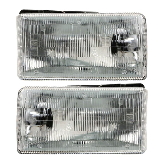 Geelife Headlamps Headlights Left & Right Set For Dodge 1991-1996 Dakota pickup Truck