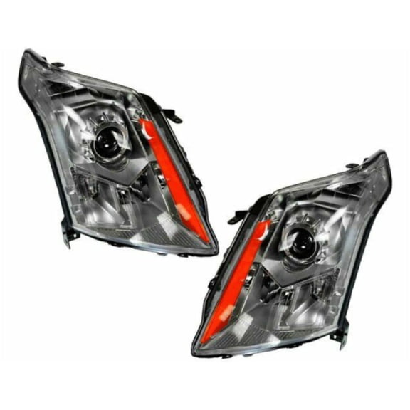 Geelife Headlight Assembly Set For 2010-2016 Cadillac SRX Sport Utility
