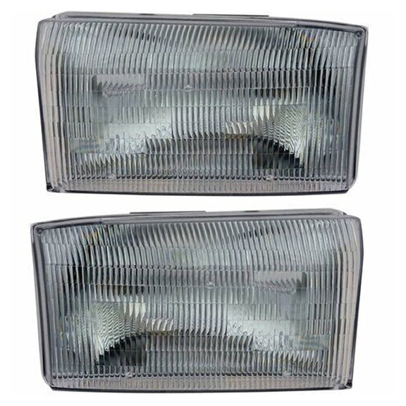 Geelife Headlight Assembly Set For Ford 99-04 Ford Excursion Super Duty F350