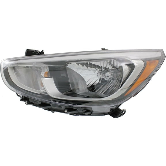 Geelife Headlight Driving Head light Headlamp Driver Left Side LH Hand For 15-17 Accent